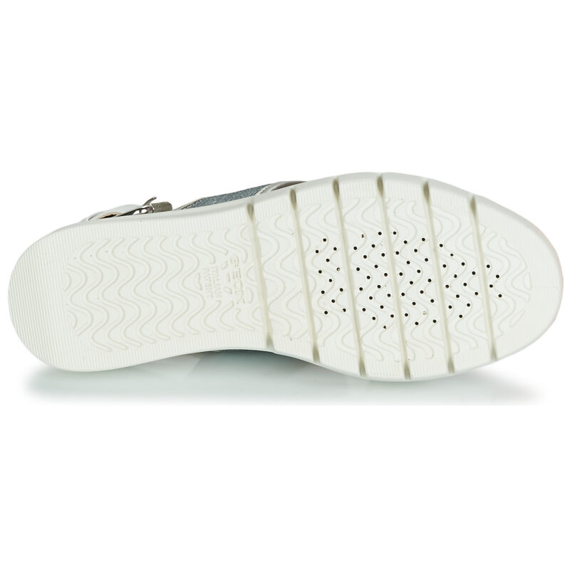 Geox Sandales compens&eacute;es blanches WIMBLEY SAND pour femmes - 7