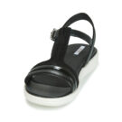 Geox JEARL SAND B Black Flat Sandals Women - 3