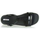Geox JEARL SAND B Black Flat Sandals Women - 6