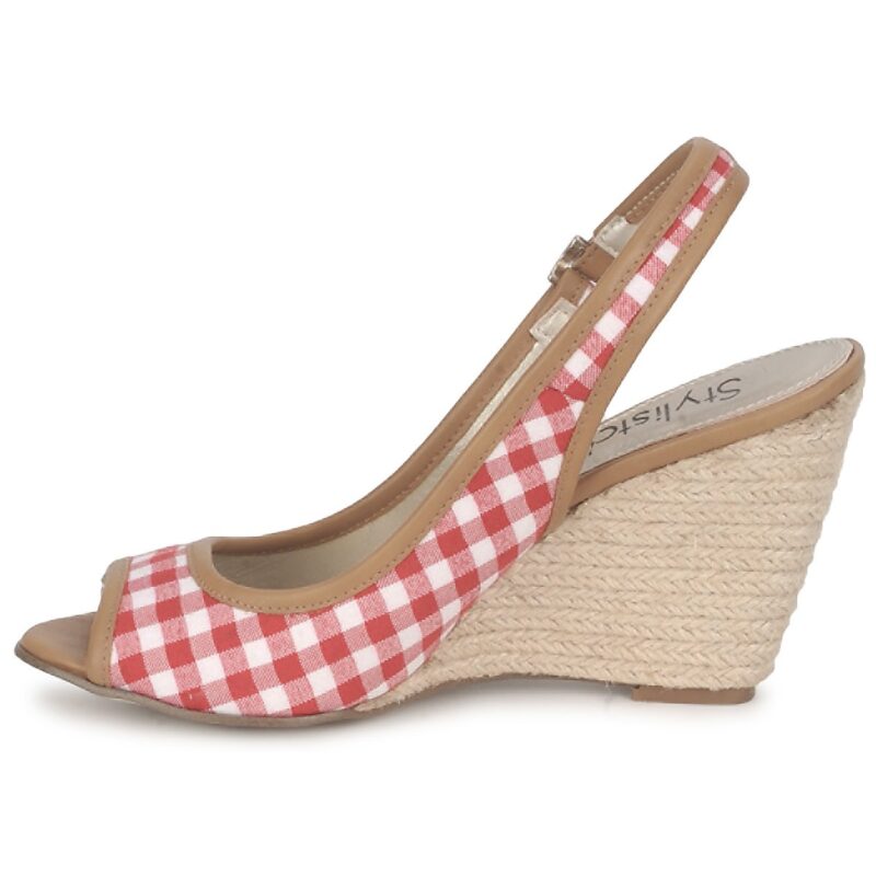 StylistClick INES Beige Sandali con zeppa Donna - 4