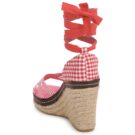 StylistClick ANGELA Rosso Sandali con zeppa Donna - 5