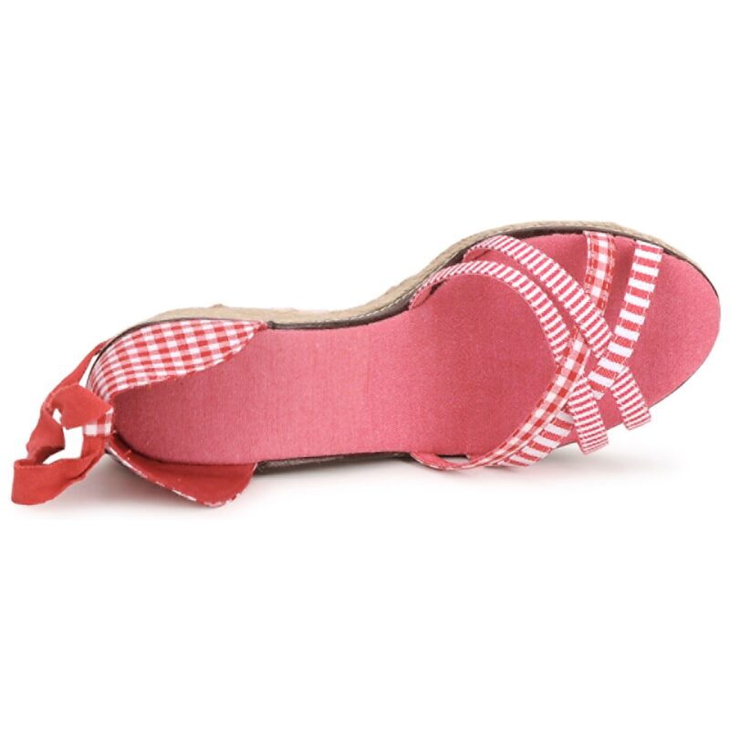 StylistClick ANGELA Rosso Sandali con zeppa Donna - 6