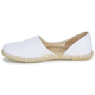 Casual Attitude JALAYIVE Wei&szlig;e flache Sandalen f&uuml;r Damen - Gr&ouml;&szlig;e 4