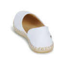 Casual Attitude JALAYIVE Wei&szlig;e flache Sandalen f&uuml;r Damen - Gr&ouml;&szlig;e 5