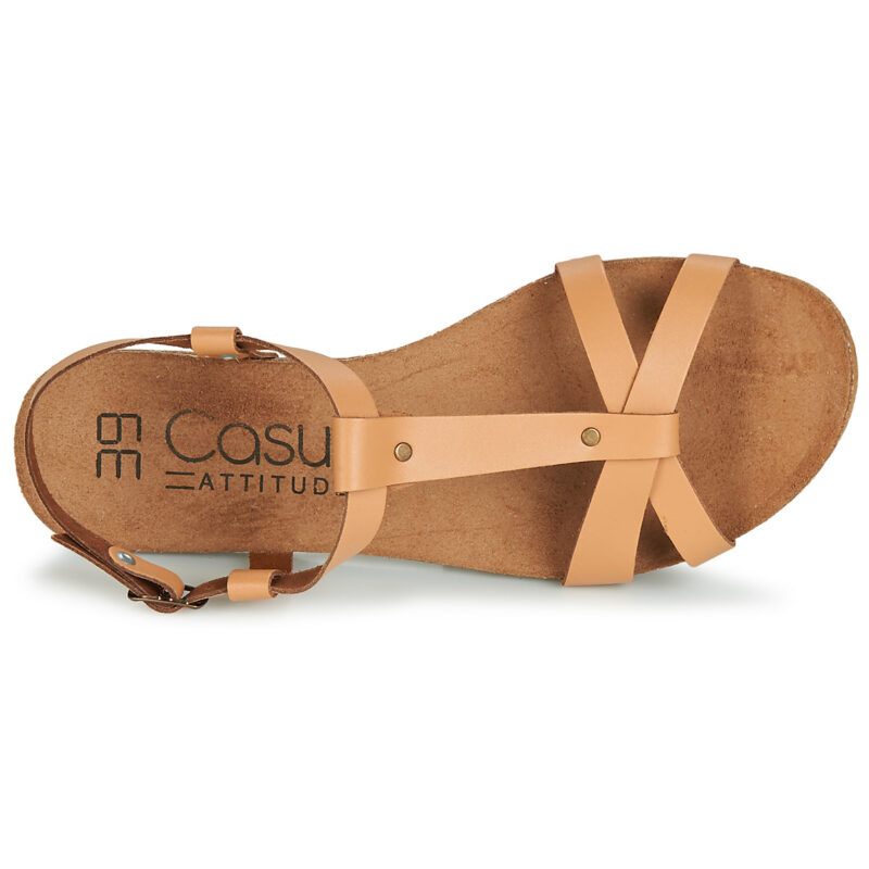Casual Attitude JALIYAXE Braun Damen-Sandalen - 6