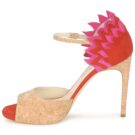Rupert Sanderson FLAMANTE Beige Sandalen mit Absatz f&uuml;r Damen - Gr&ouml;&szlig;e 4