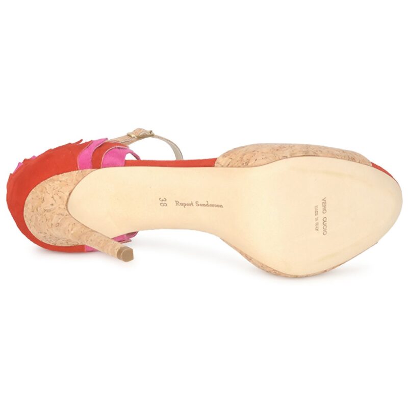 Rupert Sanderson FLAMANTE Beige Sandalen mit Absatz f&uuml;r Damen - Gr&ouml;&szlig;e 7