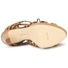 Sandalias de tac&oacute;n marrones para mujer Rupert Sanderson BRISE - 7