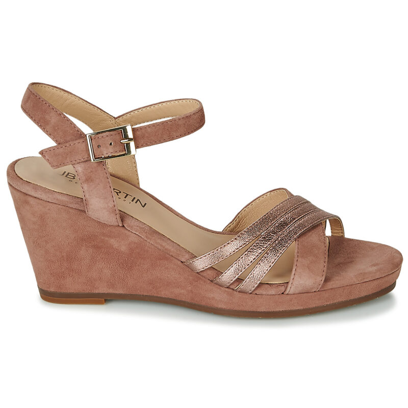 JB Martin QUOLIDAYS Marrone Sandali con zeppa Donna - 2