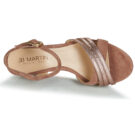 JB Martin QUOLIDAYS Marrone Sandali con zeppa Donna - 6