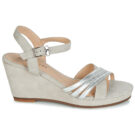 JB Martin QUOLIDAYS Grigio Sandali con zeppa Donna - 2