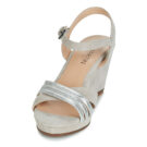 JB Martin QUOLIDAYS Grigio Sandali con zeppa Donna - 3
