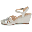JB Martin QUOLIDAYS Grigio Sandali con zeppa Donna - 4