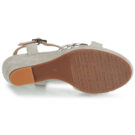 JB Martin QUOLIDAYS Grigio Sandali con zeppa Donna - 7