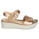 Stonefly AQUA III 2 LAMINATED Oro Sandali con zeppa Donna - 2