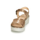 Stonefly AQUA III 2 LAMINATED Oro Sandali con zeppa Donna - 3