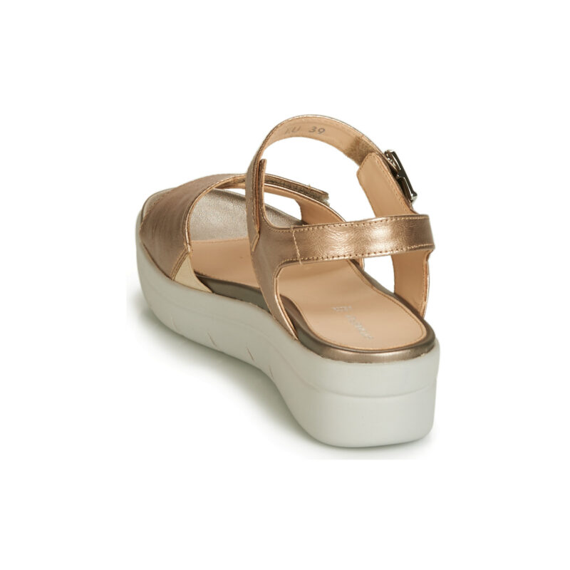 Stonefly AQUA III 2 LAMINATED Oro Sandali con zeppa Donna - 5