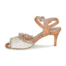 Fericelli JAJILOU Beige Sandali con tacco Donna - 4