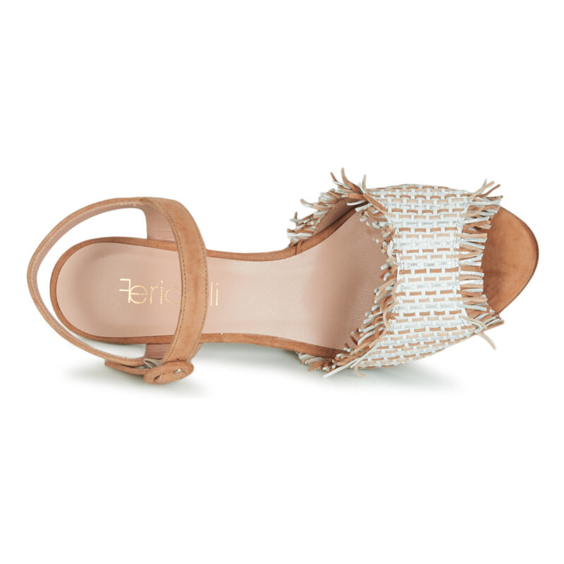 Fericelli JAJILOU Beige Sandali con tacco Donna - 6