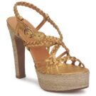 Michel Perry 12716 Oro Sandali con tacco Donna - 1