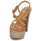 Michel Perry 12716 Oro Sandali con tacco Donna - 3
