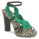 Michel Perry 12709 Verde Sandali con tacco Donna - 1