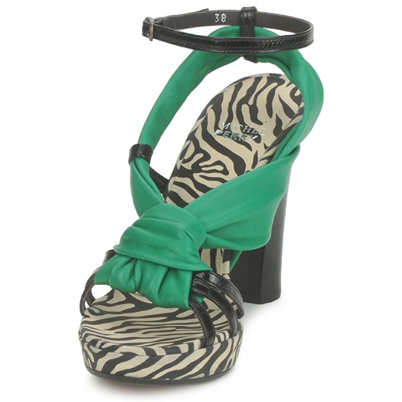 Michel Perry 12709 Verde Sandali con tacco Donna - 3