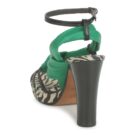 Michel Perry 12709 Verde Sandali con tacco Donna - 5