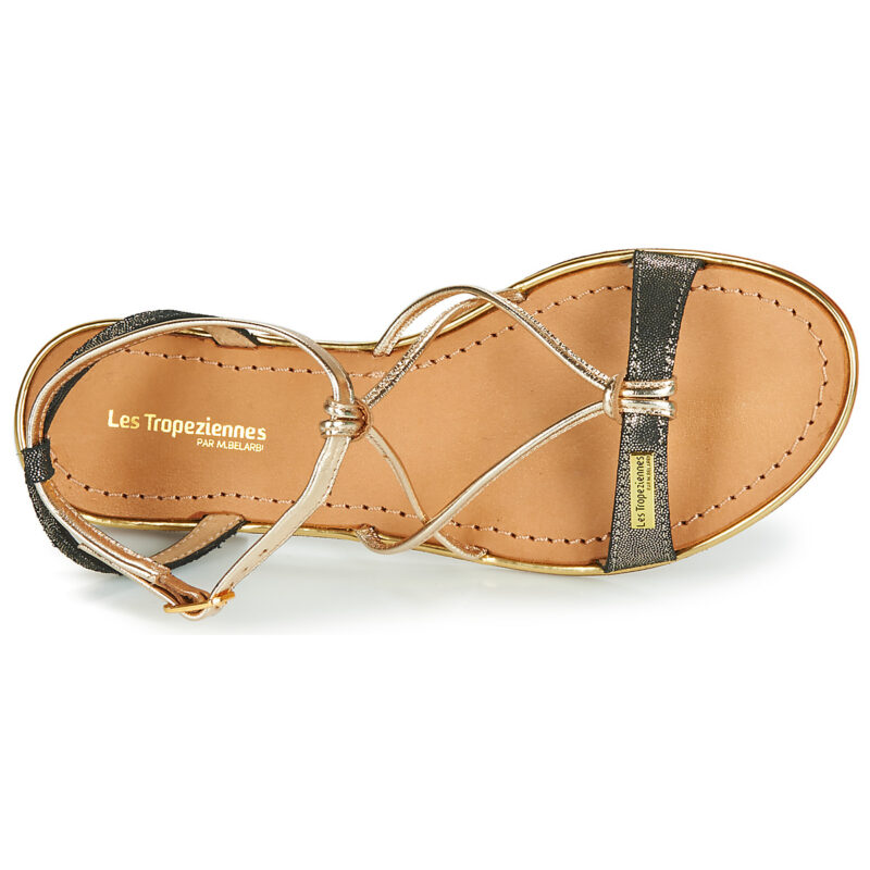 Les Tropeziennes par M.Belarbi HIRONDEL Black Women's flat sandals - 6