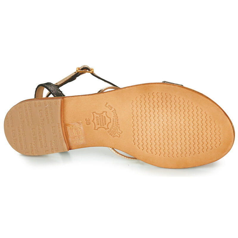 Les Tropeziennes par M.Belarbi HIRONDEL Black Women's flat sandals - 7