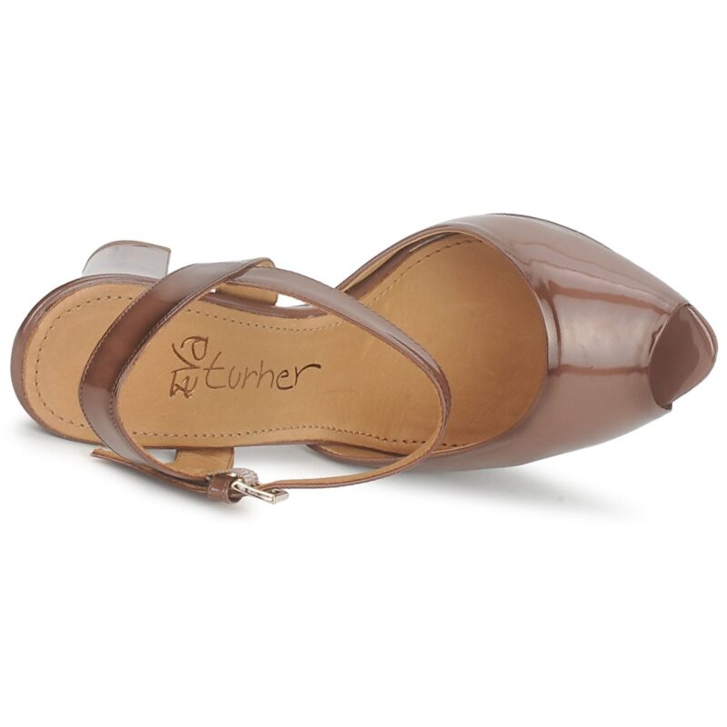 Eva Turner ERSILIA Marrone Sandali con tacco Donna - 6