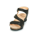 Think WANG Black Wedge Sandals Women - 3
