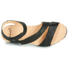 Think WANG Black Wedge Sandals Women - 6