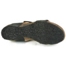 Think WANG Black Wedge Sandals Women - 7
