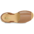 So Size LOJA Braune flache Sandalen f&uuml;r Damen - 6