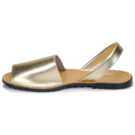 So Size LOJA Gold Damen flache Sandalen - 4
