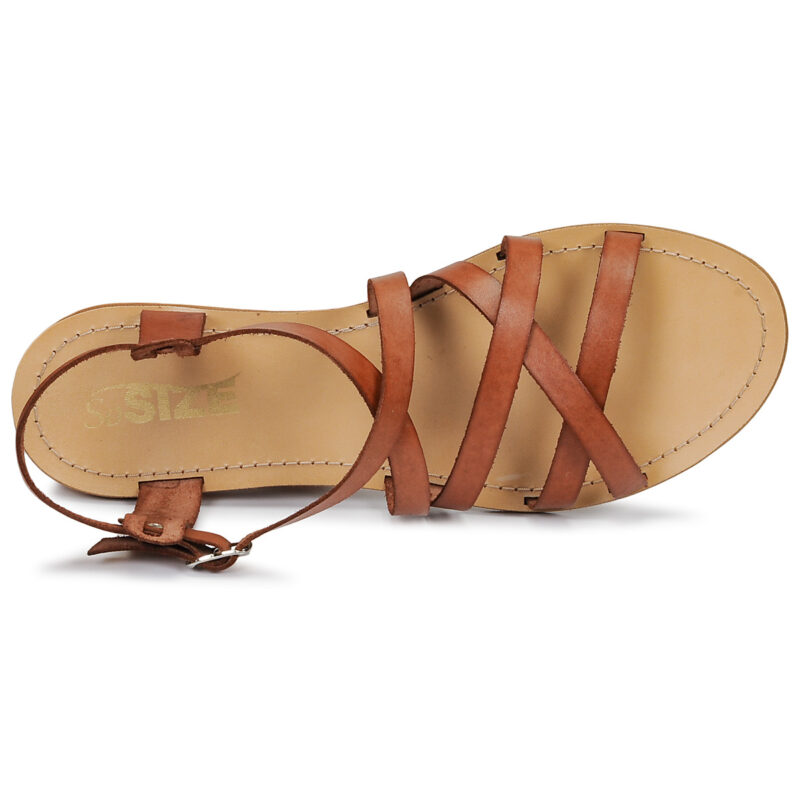 So Size IDITRON Marrone Sandali bassi Donna - 6