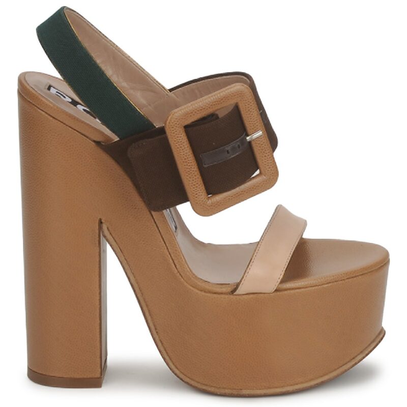 Rochas RO18231 Sandales compens&eacute;es marron Femme - 2