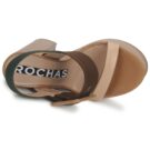 Rochas RO18231 Sandales compens&eacute;es marron Femme - 6