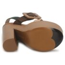 Rochas RO18231 Sandales compens&eacute;es marron Femme - 7