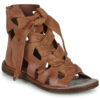 Airstep / A.S.98 RAMOS LACES Marron Sandales plates Femme