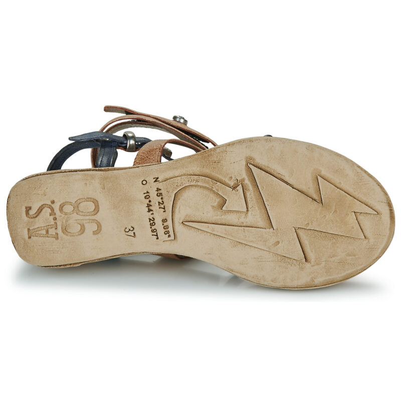 Airstep / A.S.98 LAGOS Beige Keilsandalen Damen - 7