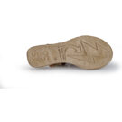 Airstep AS98 LAGOS Khaki Damen-Keilsandalen - Gr&ouml;&szlig;e 6