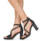 Airstep / A.S.98 BASILE Schwarz Keilsandalen Damen - 8