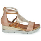 Mjus TAPASITA Goldene Keilsandalen f&uuml;r Damen - Gr&ouml;&szlig;e 2