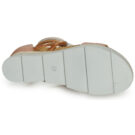 Mjus TAPASITA Goldene Keilsandalen f&uuml;r Damen - Gr&ouml;&szlig;e 7