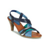 Betty London POULOI Blu Sandali con tacco Donna