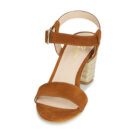 Betty London JIKOTIFE Marr&oacute;n Sandalias de tac&oacute;n Mujer - 3