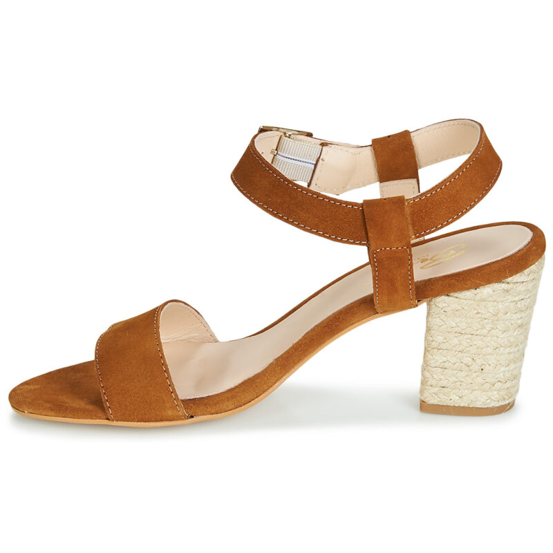 Betty London JIKOTIFE Marr&oacute;n Sandalias de tac&oacute;n Mujer - 4