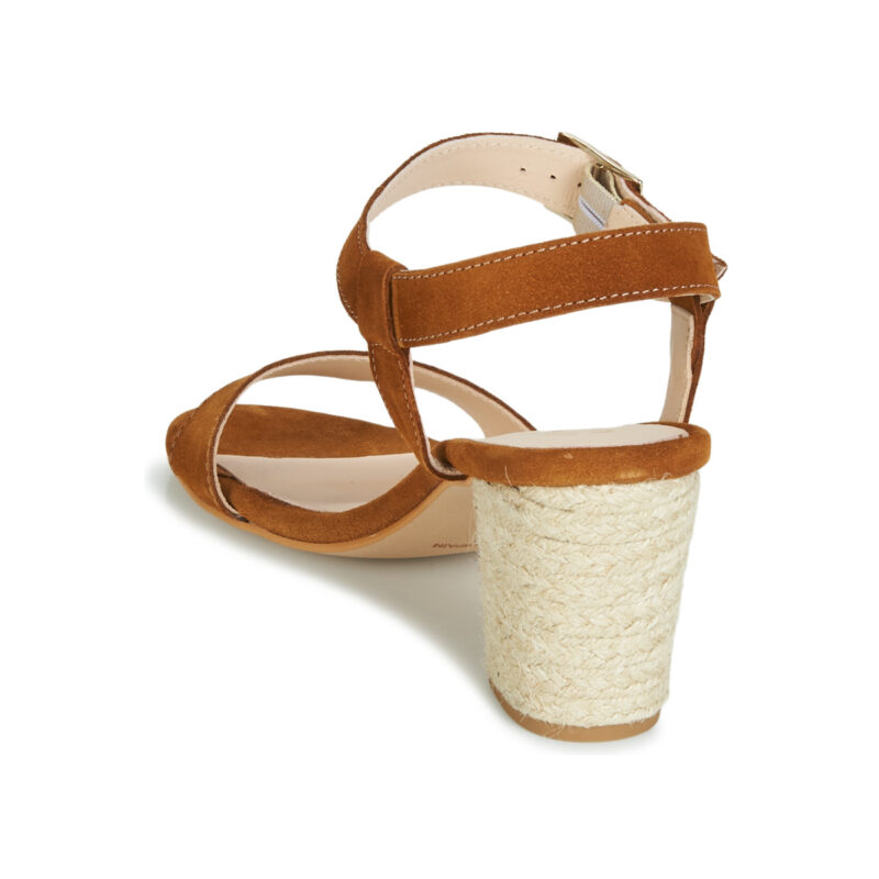 Betty London JIKOTIFE Marr&oacute;n Sandalias de tac&oacute;n Mujer - 5